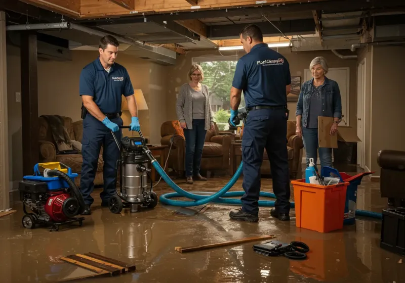 Basement Water Extraction and Removal Techniques process in Mims, FL